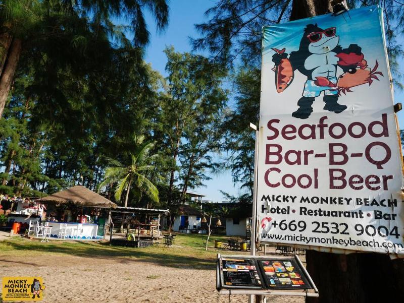 Micky Monkey Beach At Maikhao Beach Mai Khao Exterior photo